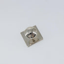 LOUIS VUITTON Bouton De Manchette Stratos Cuffs metal Silver M68252 Auth BA7567-6