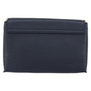 Chloe Shoulder Bag Leather Black Gold Auth BA7568-2