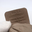 BALLY Shoulder Bag Leather Beige Gold Auth BA7570-12