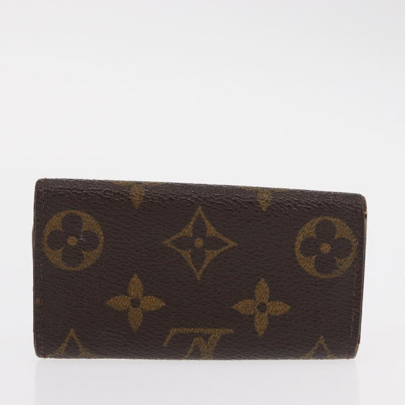 LOUIS VUITTON Monogram Pouch 2 Set LV Auth BA7575