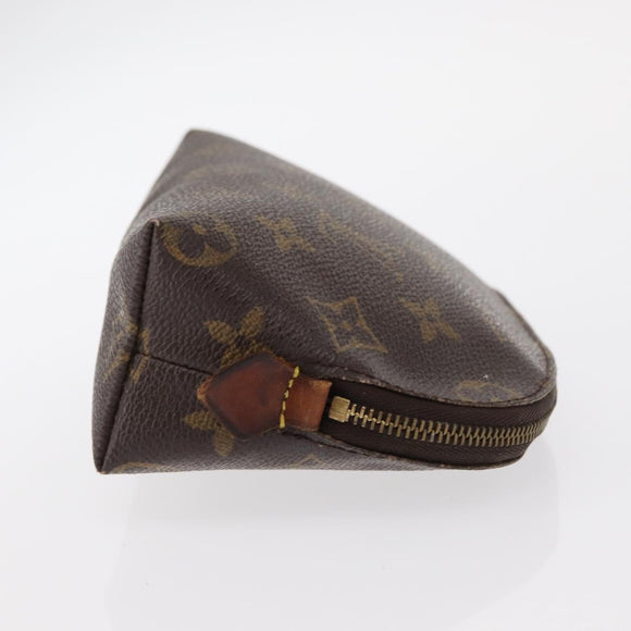 LOUIS VUITTON Monogram Pouch 2 Set LV Auth BA7575