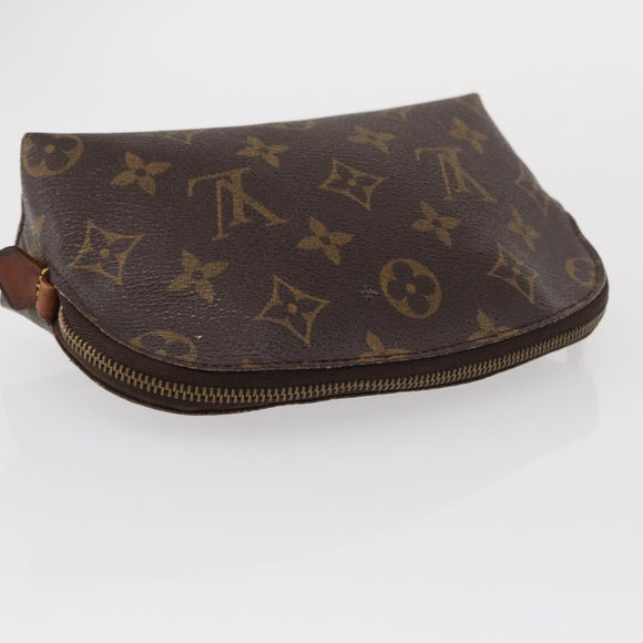 LOUIS VUITTON Monogram Pouch 2 Set LV Auth BA7575