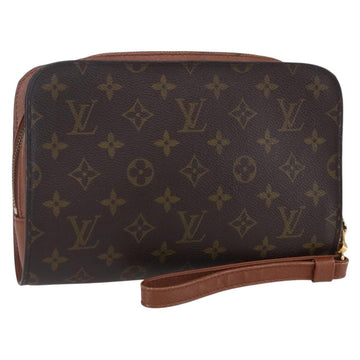 LOUIS VUITTON Monogram Orsay Clutch Bag M51790 LV Auth BA7576