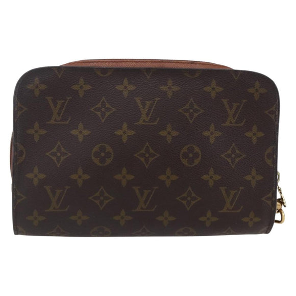 LOUIS VUITTON Monogram Orsay Clutch Bag M51790 LV Auth BA7576