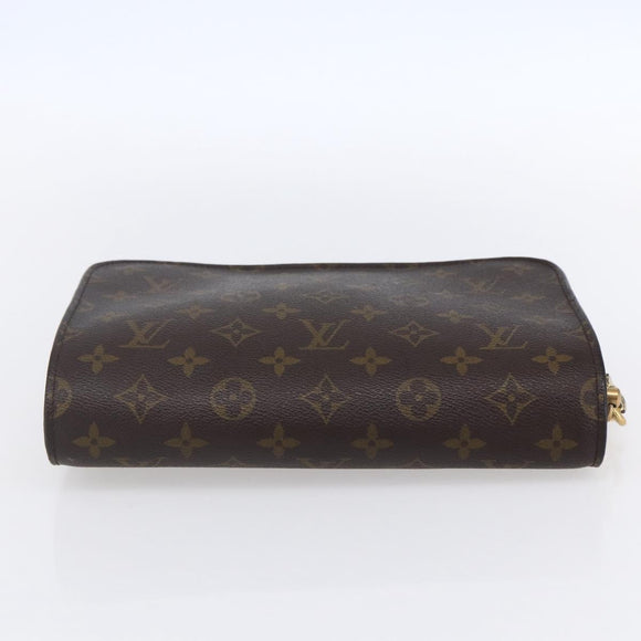 LOUIS VUITTON Monogram Orsay Clutch Bag M51790 LV Auth BA7576