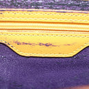 LOUIS VUITTON Epi Sac Plat Hand Bag Yellow M52079 LV Auth BA7577-17