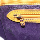 LOUIS VUITTON Epi Sac Plat Hand Bag Yellow M52079 LV Auth BA7577-18