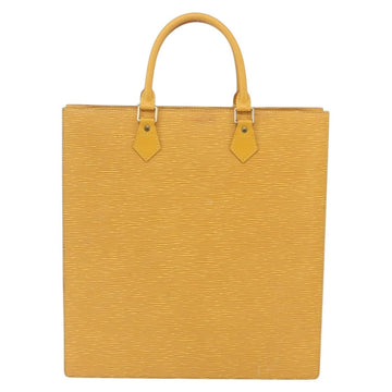 LOUIS VUITTON Epi Sac Plat Hand Bag Yellow M52079 LV Auth BA7577 - 0