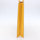 LOUIS VUITTON Epi Sac Plat Hand Bag Yellow M52079 LV Auth BA7577-4