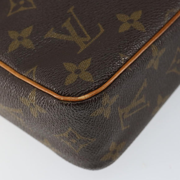LOUIS VUITTON Monogram Compiegne 23 Clutch Bag M51847 LV Auth BA7578