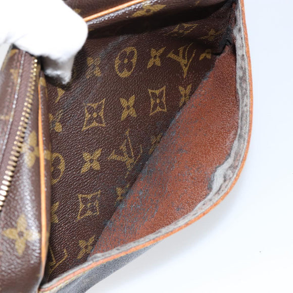 LOUIS VUITTON Monogram Compiegne 23 Clutch Bag M51847 LV Auth BA7578