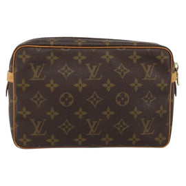 LOUIS VUITTON Monogram Compiegne 23 Clutch Bag M51847 LV Auth BA7578 - 0