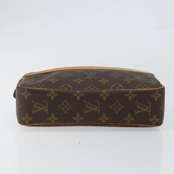 LOUIS VUITTON Monogram Compiegne 23 Clutch Bag M51847 LV Auth BA7578