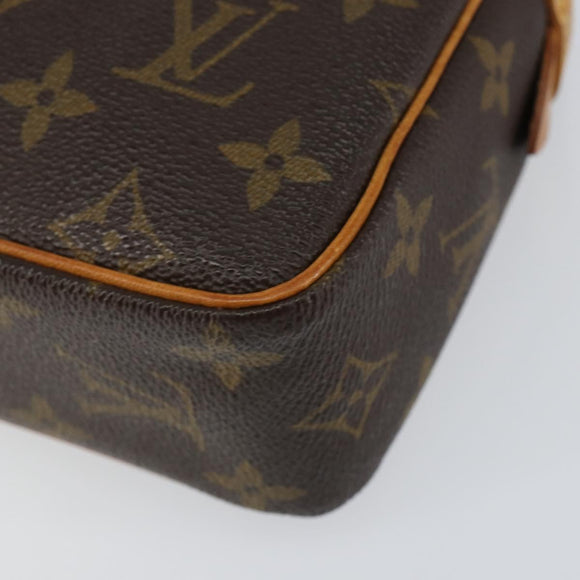 LOUIS VUITTON Monogram Compiegne 23 Clutch Bag M51847 LV Auth BA7578