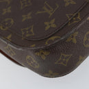 LOUIS VUITTON Monogram Saint Cloud MM Shoulder Bag M51243 LV Auth BA7579-9