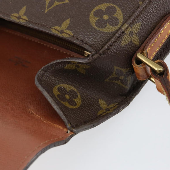 LOUIS VUITTON Monogram Saint Cloud MM Shoulder Bag M51243 LV Auth BA7579