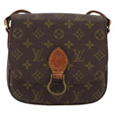 LOUIS VUITTON Monogram Saint Cloud MM Shoulder Bag M51243 LV Auth BA7579-13
