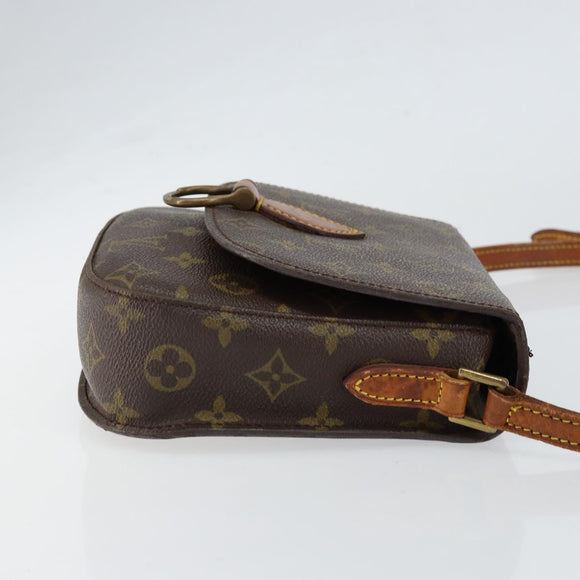 LOUIS VUITTON Monogram Saint Cloud MM Shoulder Bag M51243 LV Auth BA7579