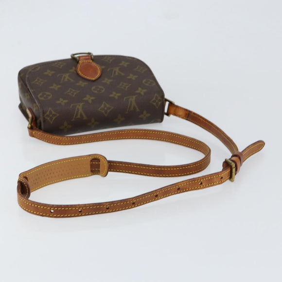 LOUIS VUITTON Monogram Saint Cloud MM Shoulder Bag M51243 LV Auth BA7579