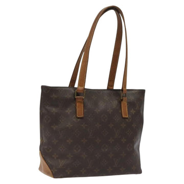 LOUIS VUITTON Monogram Cabas Piano Tote Bag M51148 LV Auth BA758