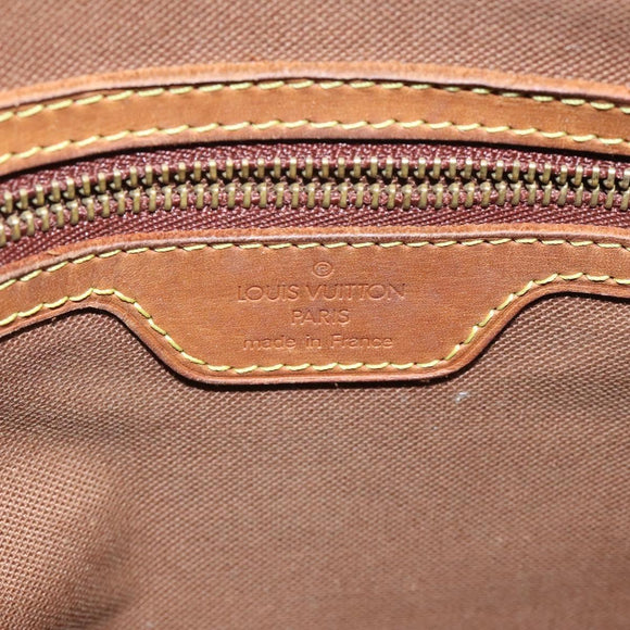 LOUIS VUITTON Monogram Cabas Piano Tote Bag M51148 LV Auth BA758