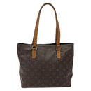 LOUIS VUITTON Monogram Cabas Piano Tote Bag M51148 LV Auth BA758-3