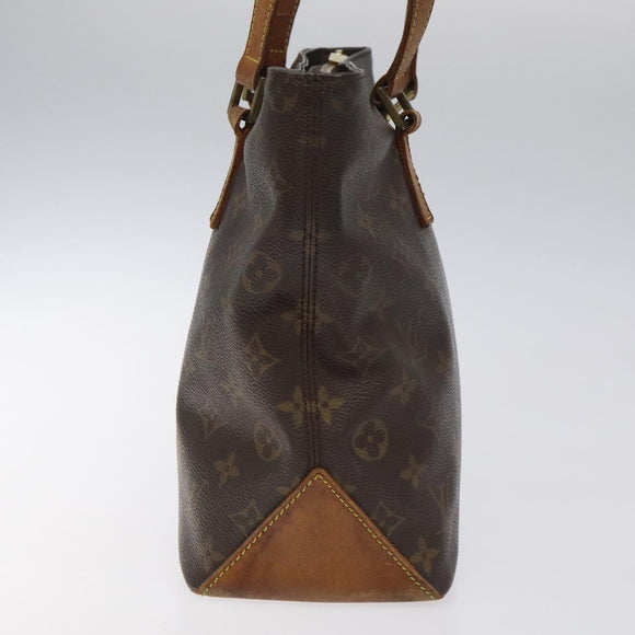 LOUIS VUITTON Monogram Cabas Piano Tote Bag M51148 LV Auth BA758