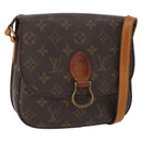 LOUIS VUITTON Monogram Saint Cloud MM Shoulder Bag M51243 LV Auth BA7580-1