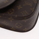 LOUIS VUITTON Monogram Saint Cloud MM Shoulder Bag M51243 LV Auth BA7580-15