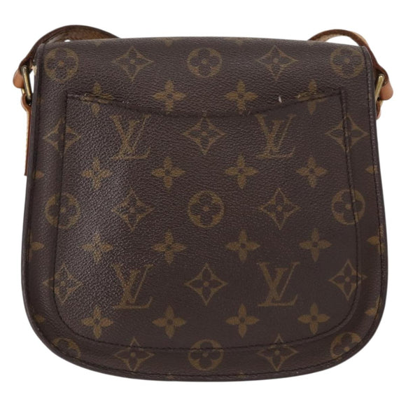 LOUIS VUITTON Monogram Saint Cloud MM Shoulder Bag M51243 LV Auth BA7580