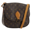 LOUIS VUITTON Monogram Saint Cloud GM Shoulder Bag M51242 LV Auth BA7581-1