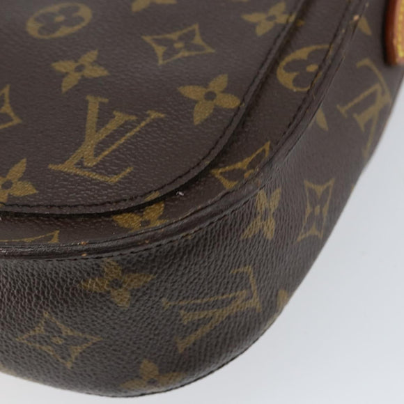 LOUIS VUITTON Monogram Saint Cloud GM Shoulder Bag M51242 LV Auth BA7581