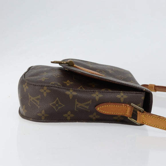 LOUIS VUITTON Monogram Saint Cloud GM Shoulder Bag M51242 LV Auth BA7581