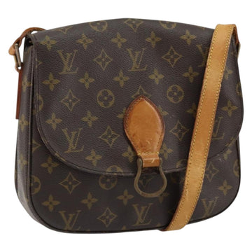 LOUIS VUITTON Monogram Saint Cloud GM Shoulder Bag M51242 LV Auth BA7582