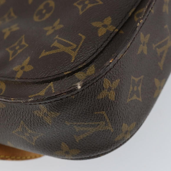 LOUIS VUITTON Monogram Saint Cloud GM Shoulder Bag M51242 LV Auth BA7582