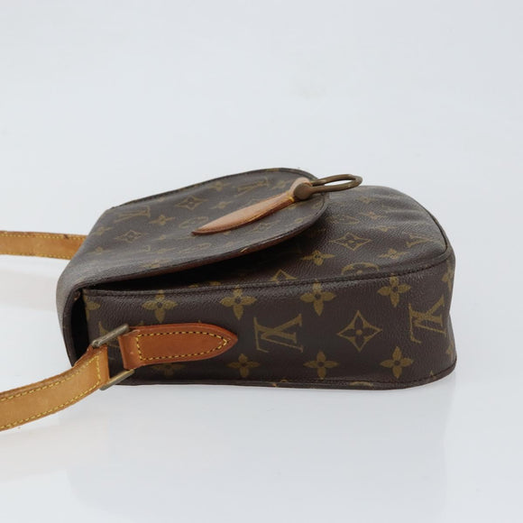 LOUIS VUITTON Monogram Saint Cloud GM Shoulder Bag M51242 LV Auth BA7582