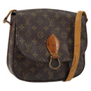 LOUIS VUITTON Monogram Saint Cloud GM Shoulder Bag M51242 LV Auth BA7583-1