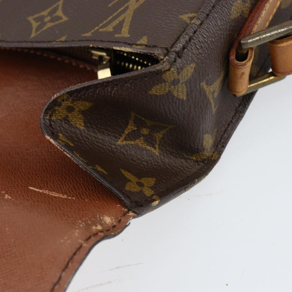 LOUIS VUITTON Monogram Saint Cloud GM Shoulder Bag M51242 LV Auth BA7583