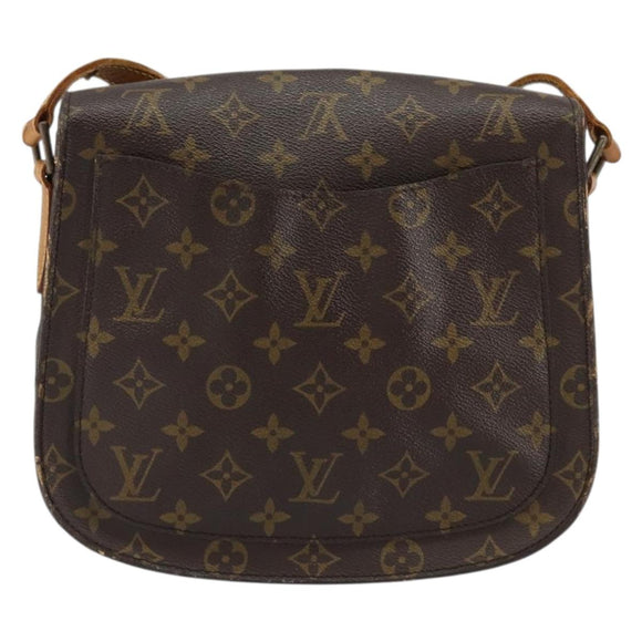 LOUIS VUITTON Monogram Saint Cloud GM Shoulder Bag M51242 LV Auth BA7583