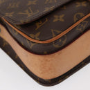 LOUIS VUITTON Monogram Cartouchiere MM Shoulder Bag M51253 LV Auth BA7584-15
