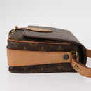 LOUIS VUITTON Monogram Cartouchiere MM Shoulder Bag M51253 LV Auth BA7584-3