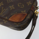 LOUIS VUITTON Monogram Marly Dragonne PM Clutch Bag M51827 LV Auth BA7586-15