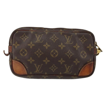 LOUIS VUITTON Monogram Marly Dragonne PM Clutch Bag M51827 LV Auth BA7586 - 0