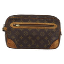 LOUIS VUITTON Monogram Marly Dragonne GM Clutch Bag M51825 LV Auth BA7587-13