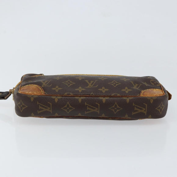 LOUIS VUITTON Monogram Marly Dragonne GM Clutch Bag M51825 LV Auth BA7587