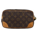 LOUIS VUITTON Monogram Marly Dragonne PM Clutch Bag M51827 LV Auth BA7589-2