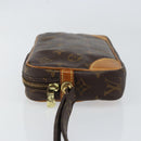 LOUIS VUITTON Monogram Marly Dragonne PM Clutch Bag M51827 LV Auth BA7589-4