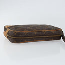 LOUIS VUITTON Monogram Marly Dragonne PM Clutch Bag M51827 LV Auth BA7589-5