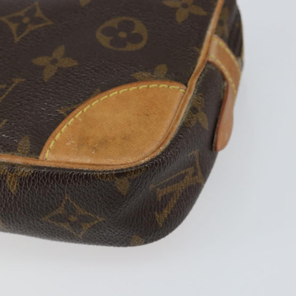 LOUIS VUITTON Monogram Marly Dragonne PM Clutch Bag M51827 LV Auth BA7589