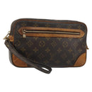 LOUIS VUITTON Monogram Marly Dragonne GM Clutch Bag M51825 LV Auth BA7590-1